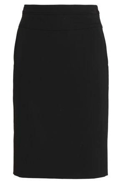 Shop Roberto Cavalli Woman Wool-blend Skirt Black