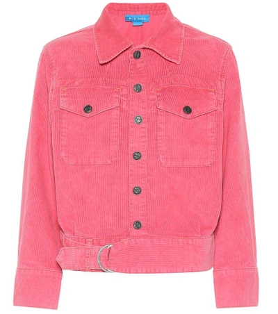 Shop M.i.h. Jeans Paradise Corduroy Jacket In Pink