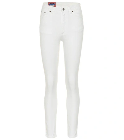 Shop Acne Studios Blå Konst Climb Skinny Jeans In White