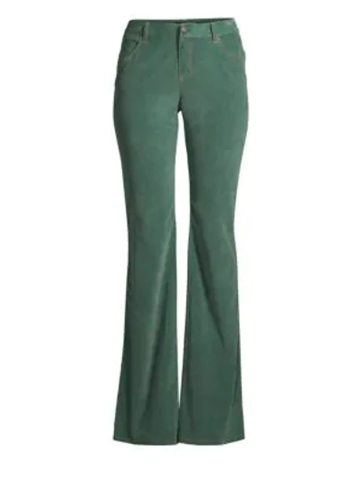 Shop Lafayette 148 Mercer Corduroy Pants In Vino