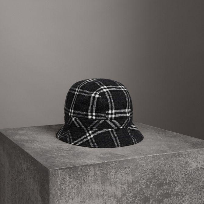 gosha burberry bucket hat