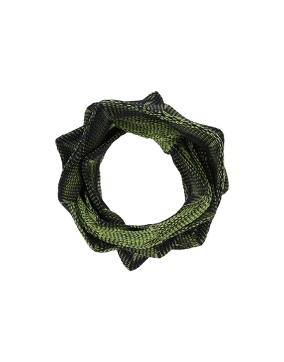 Shop Issey Miyake Scarves In Green