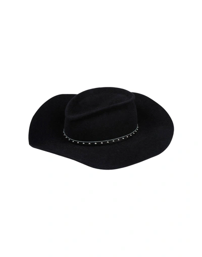 Shop Gladys Tamez Hat In Black