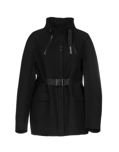 Shop Ahirain Coats In Black