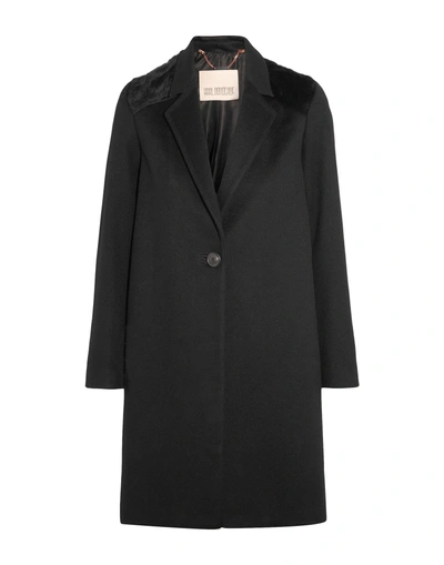 Shop Karl Donoghue Coat In Black