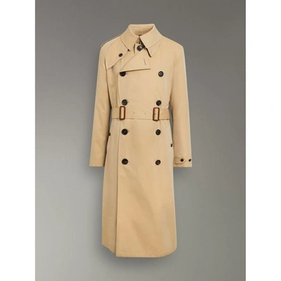 Shop Burberry Gosha X  Reconstructed Trench Coat In Honey