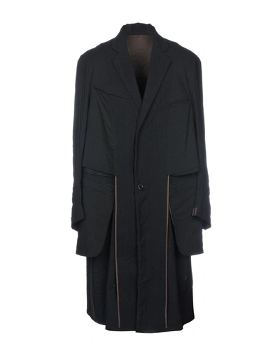 Shop Ziggy Chen Full-length Jacket In Black