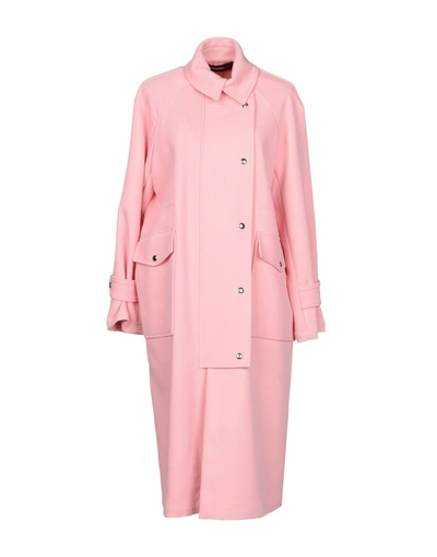 Shop Sies Marjan Overcoats In Pink