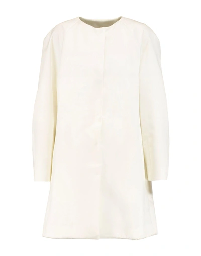 Shop Vionnet Overcoats In White