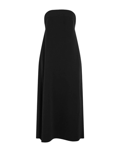 Shop Milly Midi Dress In Black