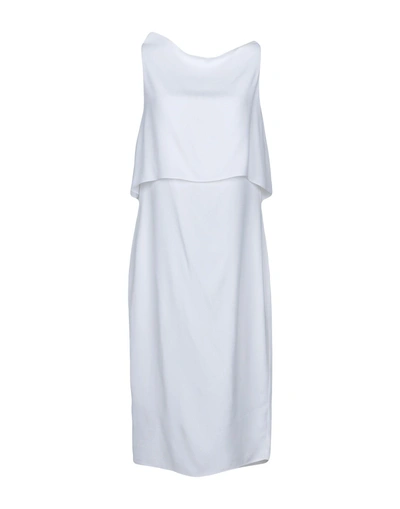 Shop Maria Grachvogel Knee-length Dress In White