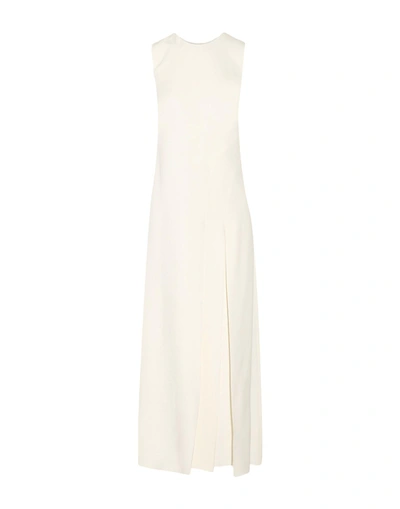 Shop Wes Gordon Long Dress In White