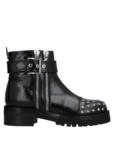 Shop Alexander Mcqueen Ankle Boot In Black