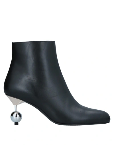 Shop Marni Ankle Boots In Black