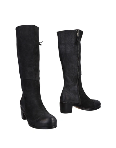 Shop Measponte Knee Boots In Black