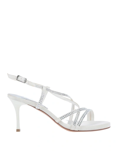 Shop Albano Sandals In White