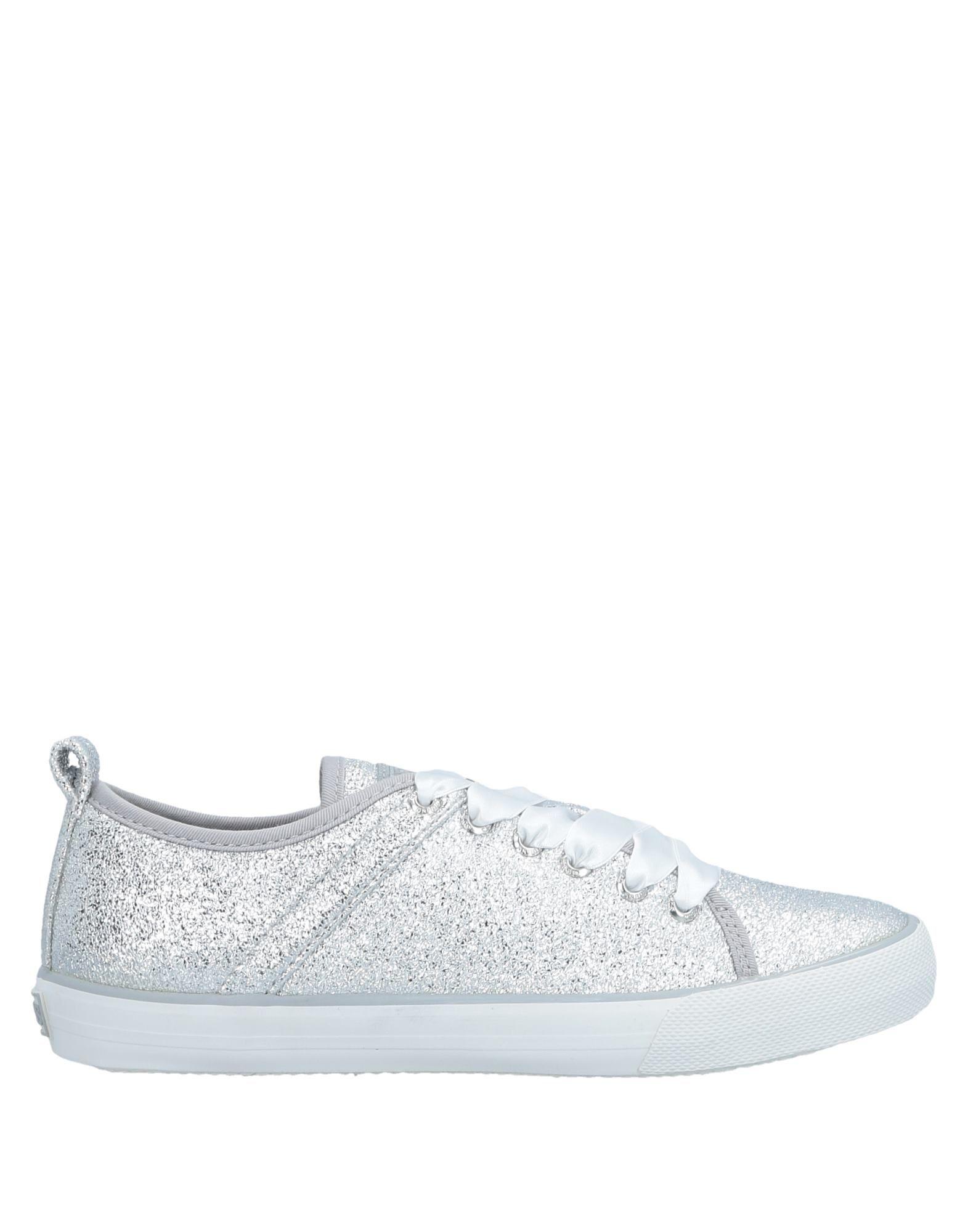 silver guess sneakers