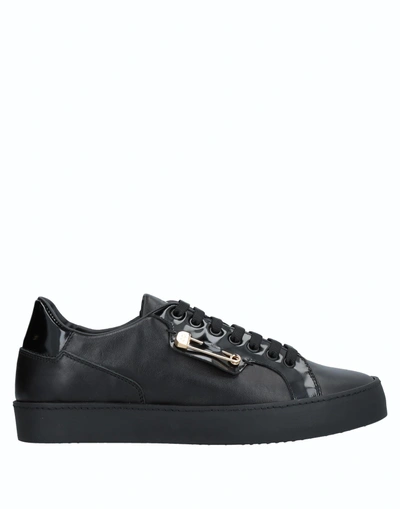 Shop John Galliano Sneakers In Black