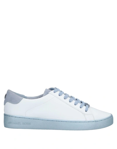 Shop Michael Michael Kors Sneakers In Pastel Blue