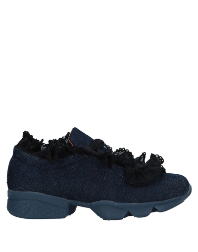 Shop Ganni Sneakers In Blue