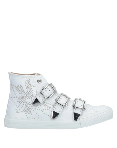 Shop Chloé Woman Sneakers White Size 6 Soft Leather