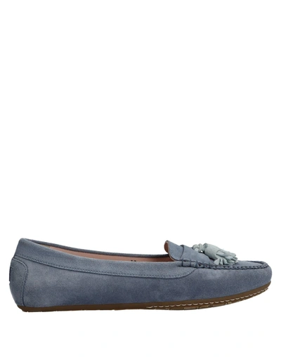 Shop Unützer Loafers In Slate Blue