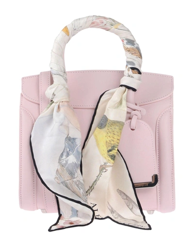 Shop Alexander Mcqueen Handbags In Pink