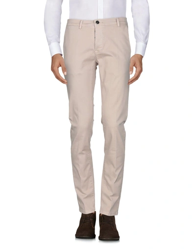 Shop Addiction Casual Pants In Beige