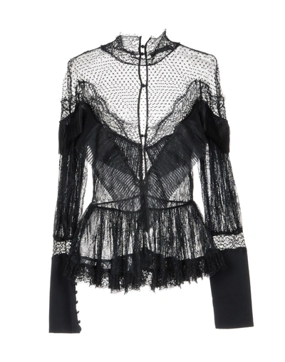 Shop Amen Couture Blouse In Black
