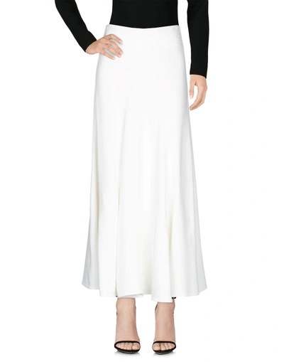 Shop Jonathan Simkhai Long Skirt In White