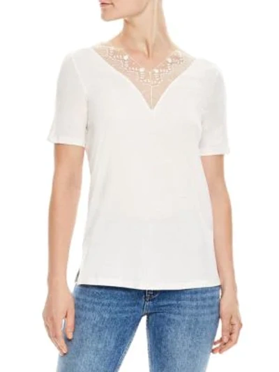 Shop Sandro H18 Coquelicot Embellished Top In Black