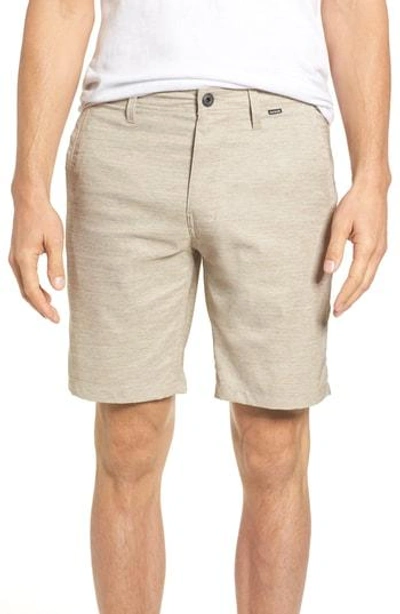Shop Hurley Dri-fit Shorts In Khaki