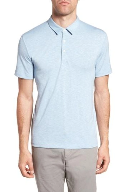 Shop Theory Bron Slim Fit Polo In Breeze Multi