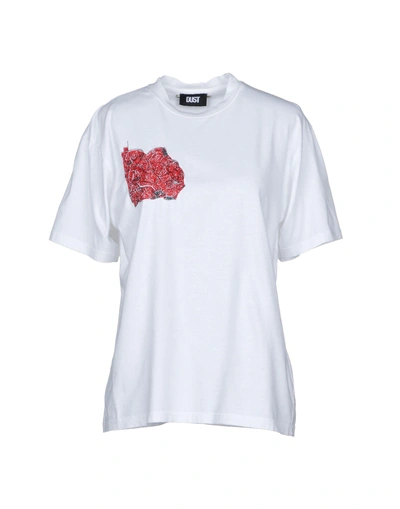 Shop Dust T-shirts In White