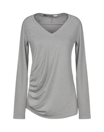 Shop Sportmax Code T-shirt In Light Grey
