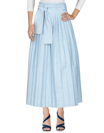 Shop Haikure Denim Skirt In Blue