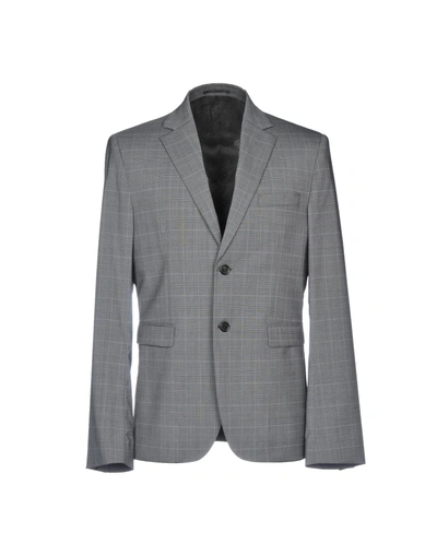 Shop Acne Studios Suit Jackets In Grey