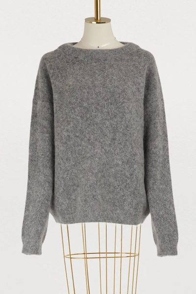 Shop Acne Studios Dramatic Wool And Mohair Sweater