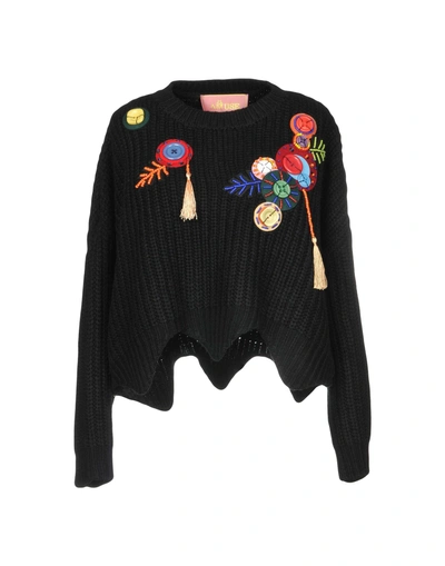 Shop Amuse Sweater In Black