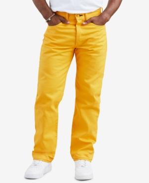 yellow levis 501 jeans