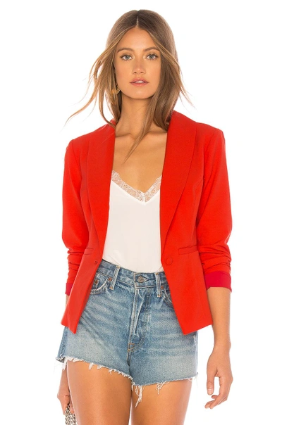 Shop Nbd X Naven Olivia Jacket In Red