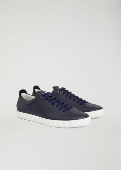 Shop Emporio Armani Sneakers - Item 11540381 In Midnight Blue