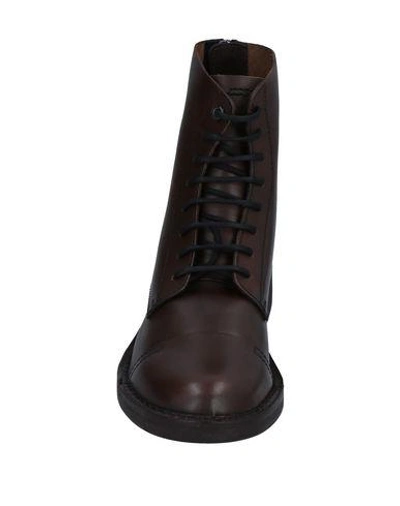 Shop Diesel Ankle Boots In Brown