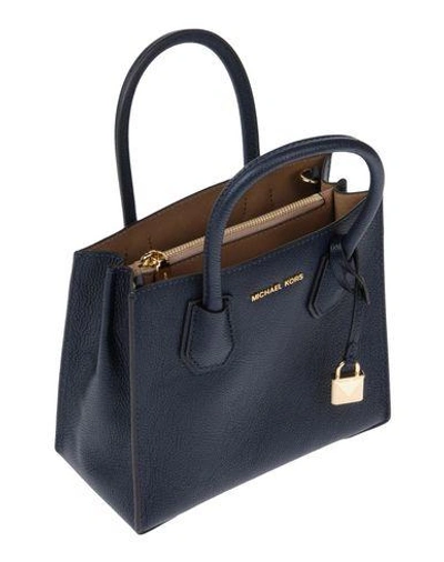 Shop Michael Michael Kors Handbag In Dark Blue