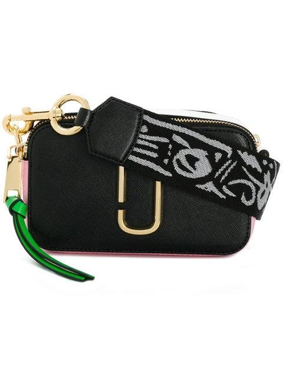 Shop Marc Jacobs Snapshot Shoulder Bag In Black