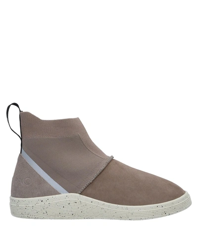 Shop Adno Ankle Boots In Dove Grey