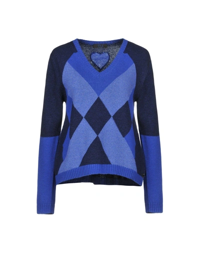Shop Twinset Sweaters In Blue