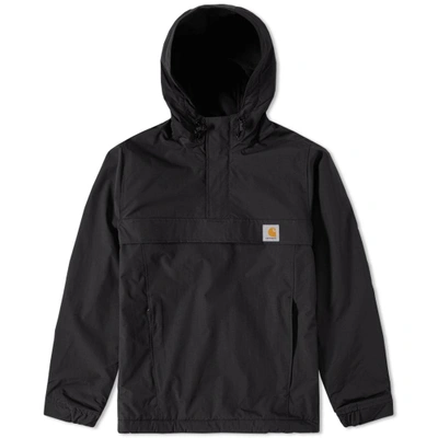 Carhartt Nimbus Fleece Lined Pullover Jacket In Black | ModeSens
