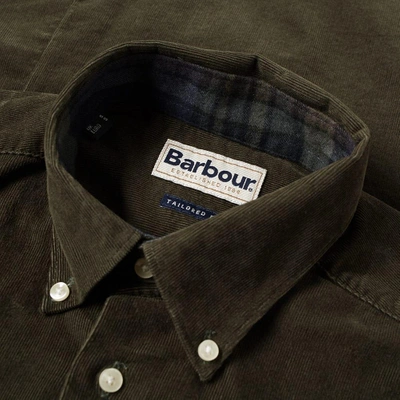 Barbour stapleton morris cord tailored shirt best sale