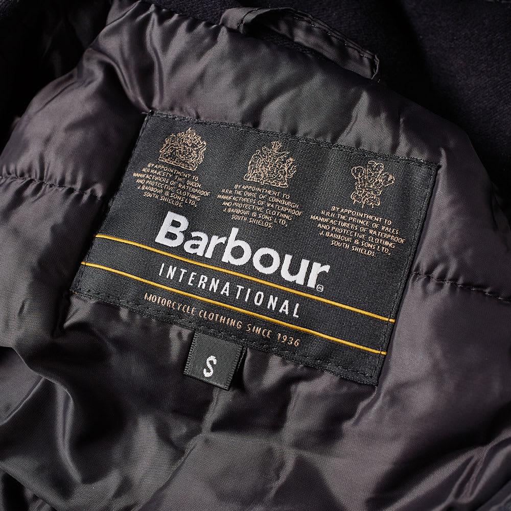 Barbour International Imboard Wax Jacket In Blue | ModeSens